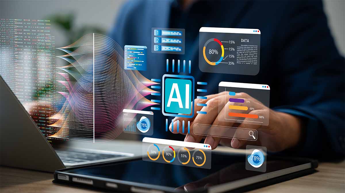 AI technology, Business intelligence and AI data science, Automating data processing, Machine learning and business intelligence, AI driven data processing, KPI performance