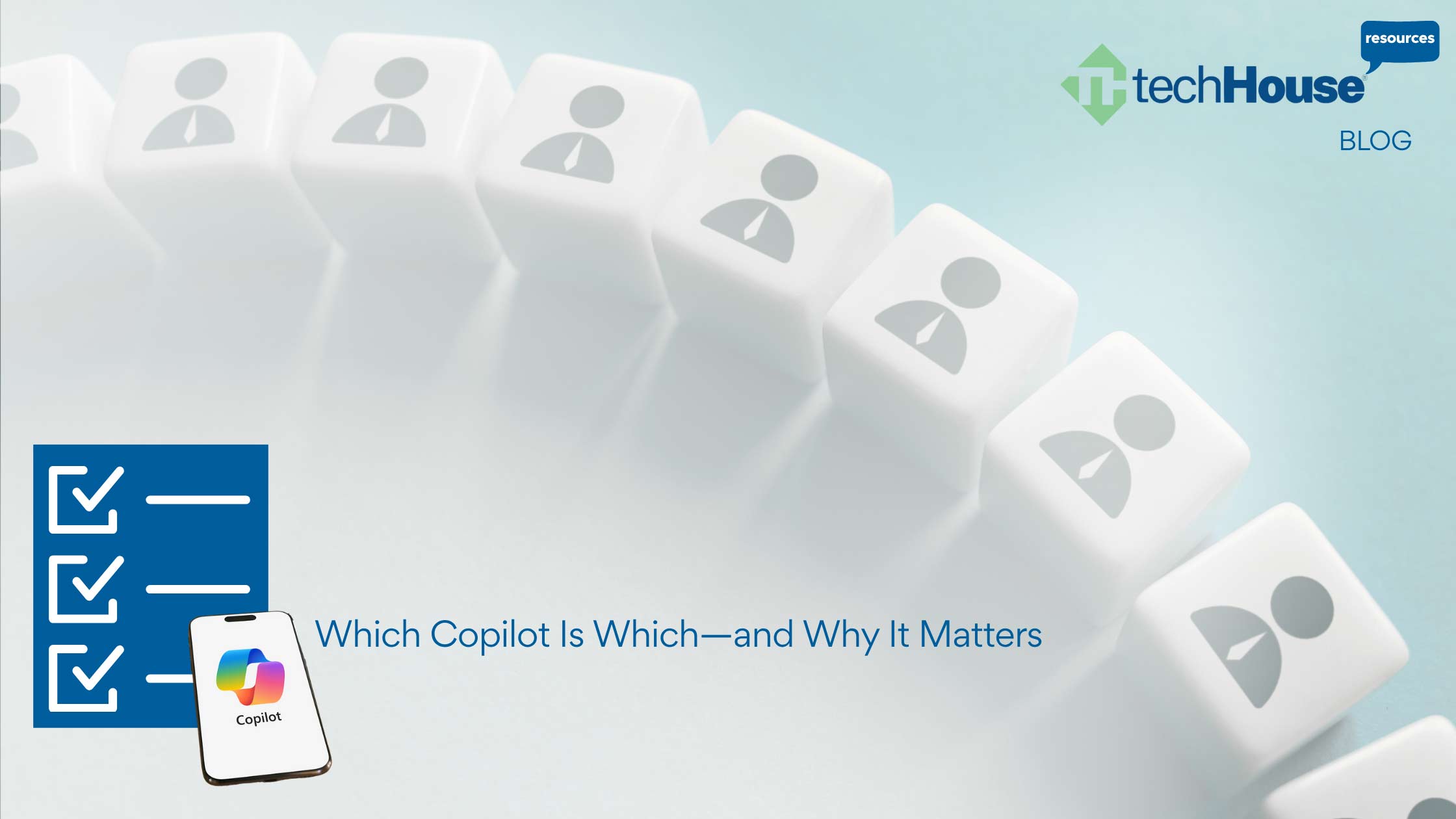 Illustration with title Which Copilot Is Which-and Why It Matters