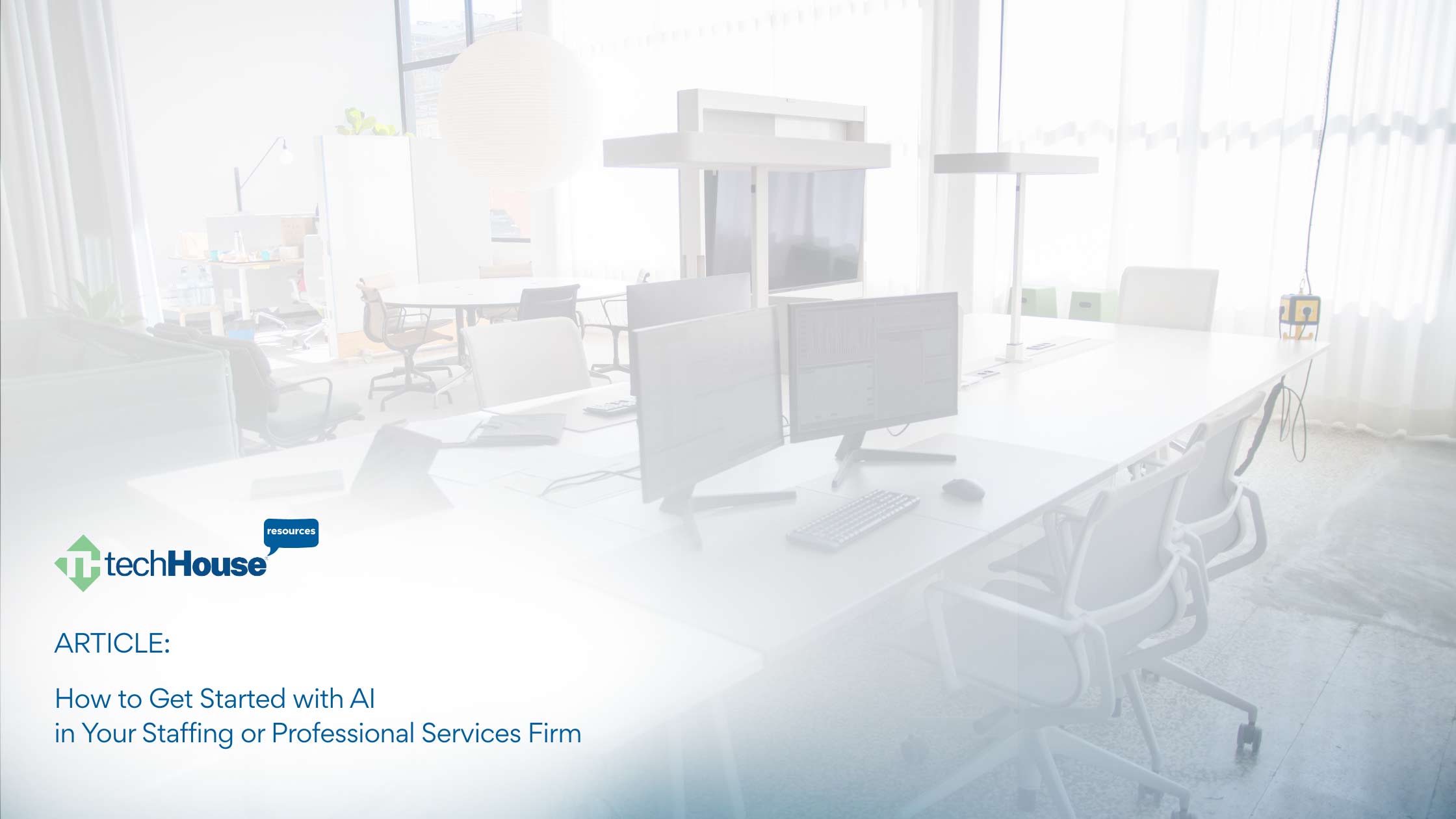 Office interior illustration